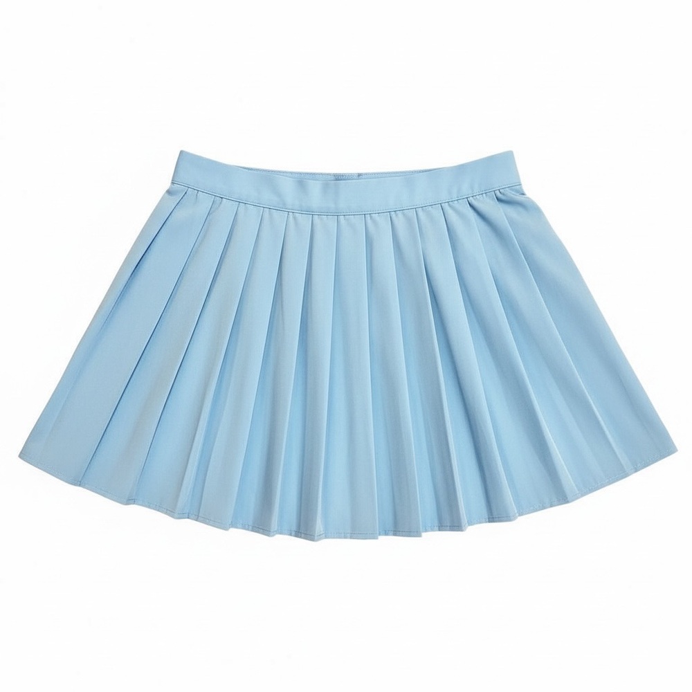 No Boundaries Baby Blue Skort M • Pleated • Tennis • Y2K‎ • Athleisure Coquette